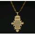 Coptic Æthiopian 24kt Gold Pendent Necklace