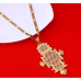 Coptic Æthiopian 24kt Gold Pendent Necklace
