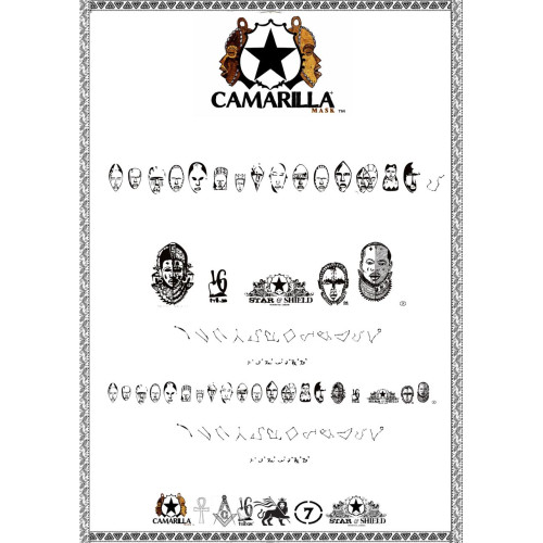 Camarilla Mask™ Font Anotations