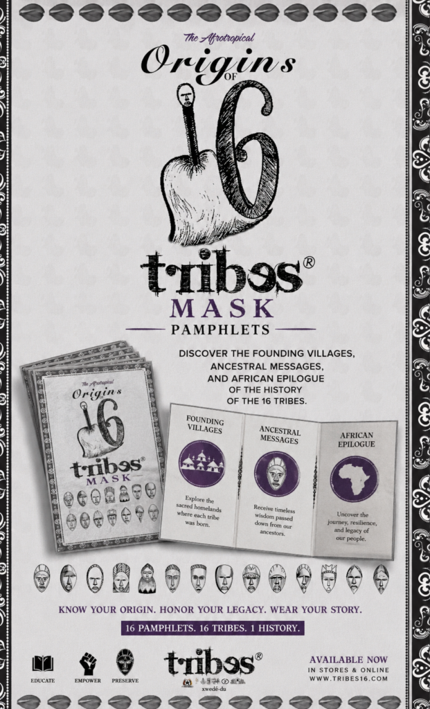 Origins of the 16 Tribes®️ Mask Series
