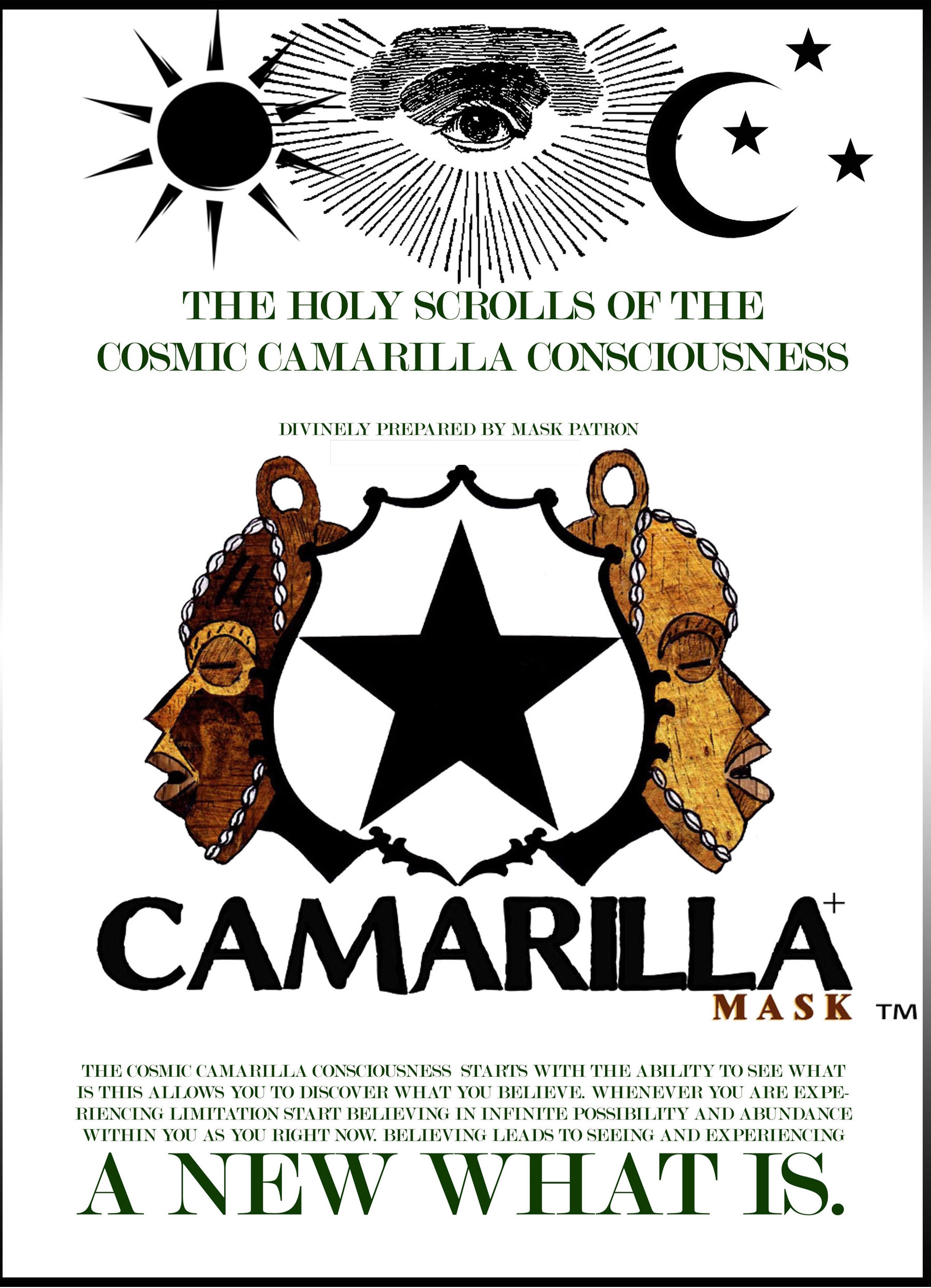 The Holy Scolls of the Cosmic Camarilla Mask™️ Consciousness - Image 2