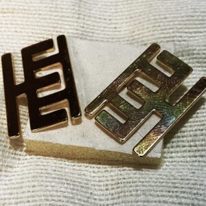 Akan Adinkra “Path” Symbol Earings