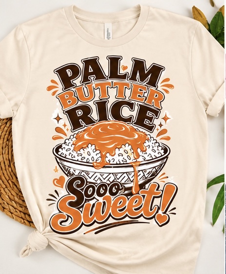 Palm Butter So Sweet Women Signature Tee - Image 2