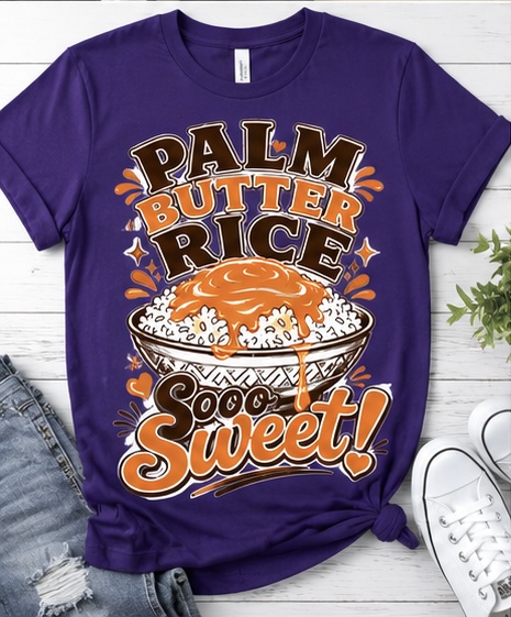 Palm Butter So Sweet Women Signature Tee - Image 3