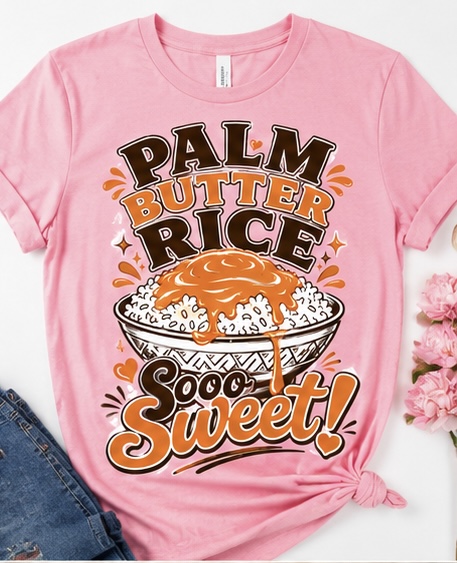 Palm Butter So Sweet Women Signature Tee