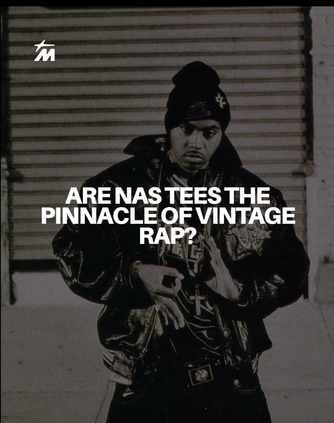 Nas Vintage Rap Tees: The New York Grails That Made Hip-Hop History