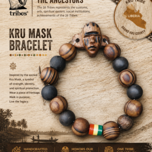 16 Tribes®️Kru Mask Bracelet