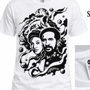Emperor & Empress Selassie Kingdom T-Shirt