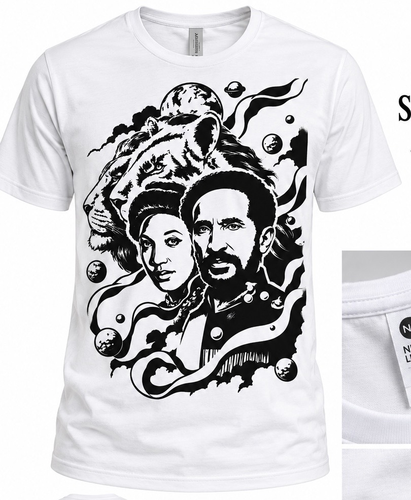 Emperor & Empress Selassie Kingdom T-Shirt